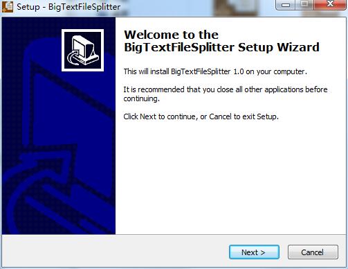 Big Text File Splitter