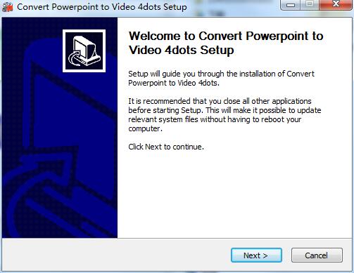 Convert Powerpoint to Video 4dots