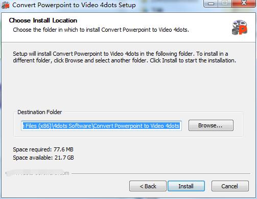 Convert Powerpoint to Video 4dots