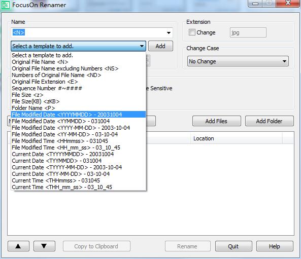 FocusOn Renamer